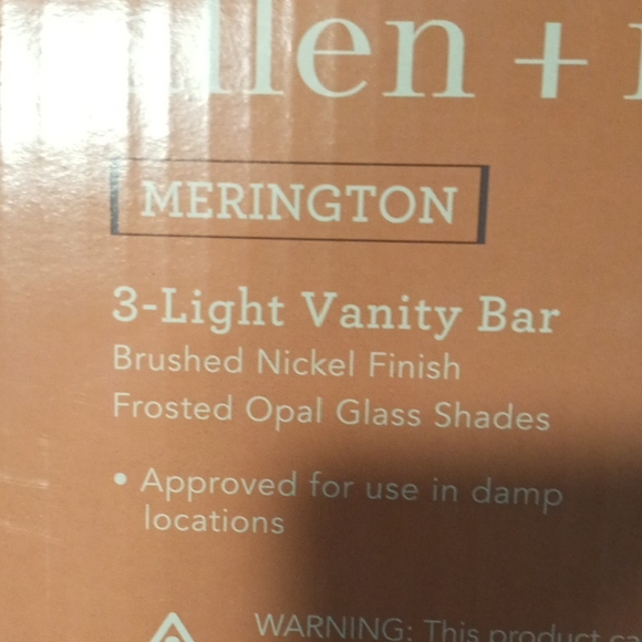 Allen + Roth 3 Light Vanity Bar - Picture 4 of 4